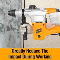Travail 1050W électrique robuste SDS perceuse à percussion rotative 900R/MIN 26mm de qualité industrielle pour le bricolage