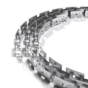 Clips de Fijación para Tiras de Silicona LED Neon, Soporte de Acero Inoxidable para Perfil LED Flexible, Curvado Linealmente, Forma Aleatoria - Product Image 5