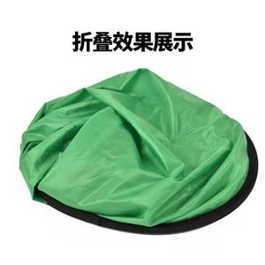 Fond vert pliable double face 50x50cm style chaise souris pour streaming en direct et tournage vidéo - Product Image 3