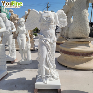 Design classico famoso marmo alato statue <span class=keywords><strong>di</strong></span> venensi per <span class=keywords><strong>giardini</strong></span> - Product Image 6