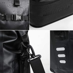 Assento traseiro de tpu para ciclismo, saco à prova d'água de 20l para bicicleta de montanha, bagagem, bolsa para ciclismo e armazenamento - Product Image 6