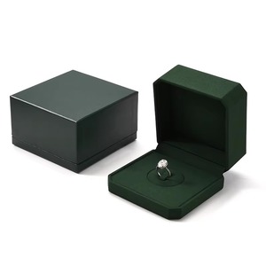 Caja de Joyería de Microfibra FANXI, Cajas de Empaque de Joyería de Lujo del Fabricante - Product Image 1