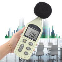 Sonometre professionnel, mesure 30-130 dB, sonomètre numérique intelligent, capteur de volume, testeur de bruit numérique portable