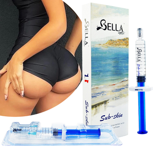 Bella 10ml Gel Derm Deep Subskin Filler HA 24mg pour le visage/les lèvres/les yeux/les joues/le nez, non-épaississant, résultats durables - Product Image 6
