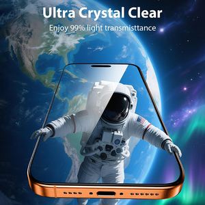 Protector de Pantalla de Vidrio Templado REMAX GL-60 9H HD Transparente, Compatible con Fundas, Anti-Rayones para <span class=keywords><strong>iPhone</strong></span> 17 18 Air <span class=keywords><strong>Pro</strong></span> <span class=keywords><strong>Max</strong></span> - Product Image 4