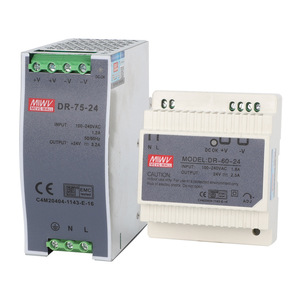 Alimentation à découpage sur rail DIN Mingwei DR-120-24 24V 5A CA/CC à sortie unique pour usage industriel - Product Image 4