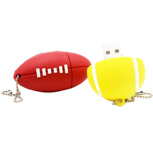Nouveau Football 64GB marron <span class=keywords><strong>clé</strong></span> <span class=keywords><strong>USB</strong></span> 64GB Childrens Memorial <span class=keywords><strong>Clé</strong></span> <span class=keywords><strong>USB</strong></span> 32GB Mignon Memory Stick 16GB Cadeaux Porte-clés Flash Drive - Product Image 5