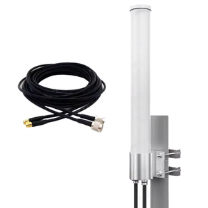 Antena MIMO 600-6000MHz 12dBi 2 Puertos Antena 5G con Cable RG58 de 1m - Product Image 1
