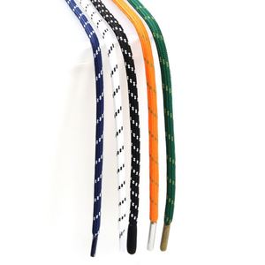 Wholesale <b>Braided</b> Hoodie 5mm Drawstring Various Colors Available 100% Polyester <b>Cord</b> Round Drawcord With Metal Tips End - Product Image 2