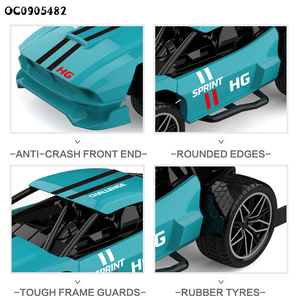 <span class=keywords><strong>Coche</strong></span> Deportivo de Carreras de Control Remoto Simulado, Económico <span class=keywords><strong>y</strong></span> Rápido, Escala 1:22, 4 Canales, para Niños - Product Image 5