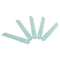 Bâtonnets d'agitation en silicone réutilisables, spatules à cire antiadhésives, grattoirs pour l'épilation, bâtonnets à cire et applicateurs d'épilation pour la maison et le salon