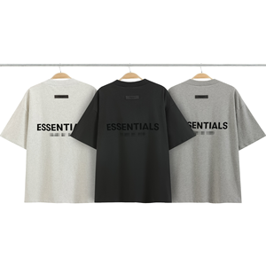 T-shirt Essentials SS22 di Alta Qualità, Maglietta a Maniche Corte da <span class=keywords><strong>Uomo</strong></span>, Stile Streetwear di Tendenza - Product Image 2
