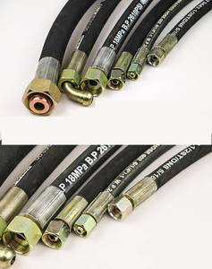 <span class=keywords><strong>Tuyau</strong></span> hydraulique en <span class=keywords><strong>caoutchouc</strong></span> haute pression Jinheng, noir, avec armature en acier haute résistance, diamètre 19, 12 Mpa - Product Image 5