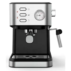 15 Bar high pressure Italy ULKA pump 1.5L detachable water tank Espresso and cappuccino coffee machine maker