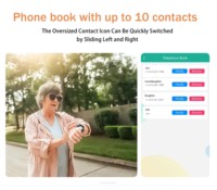 Reloj Inteligente 4G para Personas Mayores, Llamadas Bidireccionales, Alerta de Emergencia SOS, Alerta de Caídas, Posicionamiento GPS, Monitor de Frecuencia Cardíaca y Oxígeno en Sangre