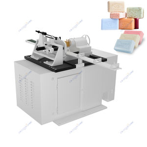 Système d'impression de savon commercial, ligne de production de savon en barre pour la lessive, machine de découpe et de gaufrage de savon avec moules formateurs - Product Image 2