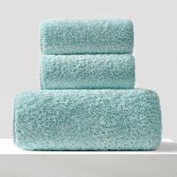 Handuk Serat Bambu Lembut Penyerap Air Grosir, Bebas Serat, Ramah Kulit, Cepat Kering, Untuk Kamar Mandi, Custom, MOQ Kecil