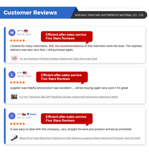 Phong cách công nghiệp 45mil/60mil nhựa nhiệt dẻo Polyolefin xây dựng mái & đường hầm chống thấm màng TPO mái chống thấm - Product Image 6