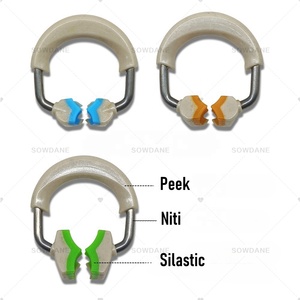 Sistema di matrice dentale Set matrici sagomate Clip anello matrice bande cuneo di plastica Kit di odontoiatria strumento di strumento Peek e Niti - Product Image 6