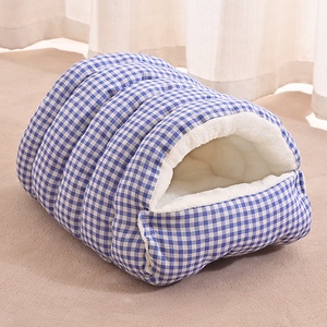 USMILEPET, superventas, cama Arctic Fleece para mascotas, casa para gatos, cama cerrada lavable a máquina para mascotas, gatos y perros - Product Image 5