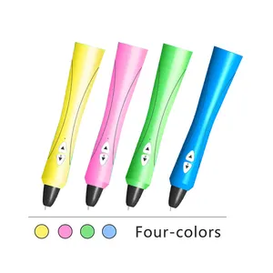 लोकप्रिय मॉडल 3d प्रिंट कलम कम तापमान के लिए बच्चों के लिए संचालित करने के लिए आसान 3d कलम क्रिसमस उपहार