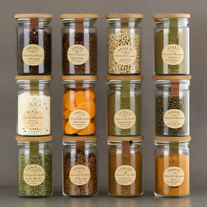 Custom Printed Paper Logo Sticker <strong>Spice</strong> <strong>Label</strong> Packing <strong>Labels</strong> Food Stickers - Product Image 6