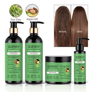 Vente en gros d'huile d'arbre à thé bio 100% naturelle personnalisée huile d'argan marque privée shampooing <span class=keywords><strong>afro</strong></span> ensemble de soins capillaires à la biotine anti-chute de <span class=keywords><strong>cheveux</strong></span> - Product Image 3