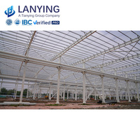 Cobertizo de marco de acero ligero prefabricado de los fabricantes para Taller, almacén, estructura de fábrica, edificios de Metal duraderos