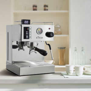 Machine <span class=keywords><strong>à</strong></span> café entièrement électrique, capsules en acier inoxydable, w, vente en gros, économique - Product Image 3