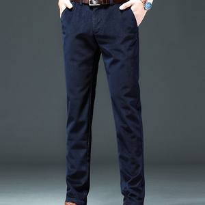 <span class=keywords><strong>Pantalon</strong></span> de Survêtement Décontracté Homme Côtelé à Jambe Droite Sur Mesure - Product Image 5