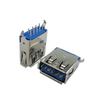 USB ชนิด A ตัวเชื่อม<span class=keywords><strong>3.0</strong></span>ตัวเมียผ่านรูแนวตั้ง DIP CF Express Type A - Product Image 1