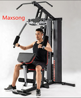 Machine de musculation multifonctionnelle professionnelle à poste unique pour press à la presse et à la soulevée, équipement d'entraînement de force pour la maison et les studios de fitness