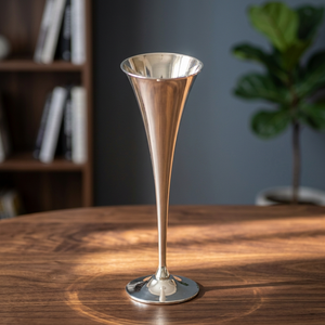 Copa de Latón Plateada en Plata - Product Image 4