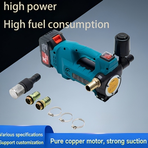 Pistolet à graisse électrique sans fil à pompe à diaphragme 18V haute pression rechargeable en acier/fer, kit d'outils manuels, <span class=keywords><strong>prix</strong></span> usine - Product Image 1