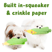 Jouets interactifs de puzzle olfactif pour chiens, type Corn Dog, avec bruits couinants et papier froissé
