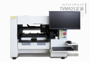 Máquina de Colocación de Componentes Automática TVM925 de 4 Cabezas con Sistema Visual de 2 Cámaras, Máquina SMT para Línea de Producción de LED, Ensamblaje de PCB BGA - Product Image 4