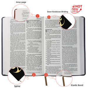 Biblias <span class=keywords><strong>de</strong></span> <span class=keywords><strong>Estudio</strong></span> <span class=keywords><strong>de</strong></span> <span class=keywords><strong>la</strong></span> Sagrada Escritura con Encuadernación en Cuero Negro Católico GNT RVR, Impresión que Conserva <span class=keywords><strong>la</strong></span> Fe - Product Image 5