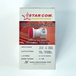 <span class=keywords><strong>STARCOM</strong></span> SR-3602 Ku LNB universel double analogique en plastique et aluminium - Product Image 6