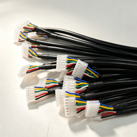 Konektor Housing Seri GH 6Pin Pitch 1.25mm dengan Kabel Warna-warni untuk Kabel Harness Elektronik Konsumen