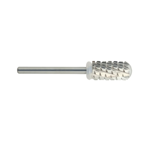 6.6mm Large Barrel Smooth Top Butterfly Teeth Carbide Nail <b>Bit</b> 5XC Grit 3/32 Inch Professional Salon Manicure Nail <b>Bit</b> - Product Image 6