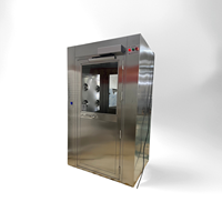 Cabine de douche à air automatique avec machine de nettoyage des semelles