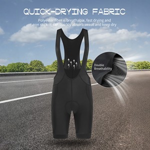 <span class=keywords><strong>Pantaloncini</strong></span> da Ciclismo Personalizzati <span class=keywords><strong>per</strong></span> Uomo con Imbottitura in Silicone 5D, Traspiranti e ad Asciugatura Rapida <span class=keywords><strong>per</strong></span> <span class=keywords><strong>Bici</strong></span> da Strada - Product Image 3