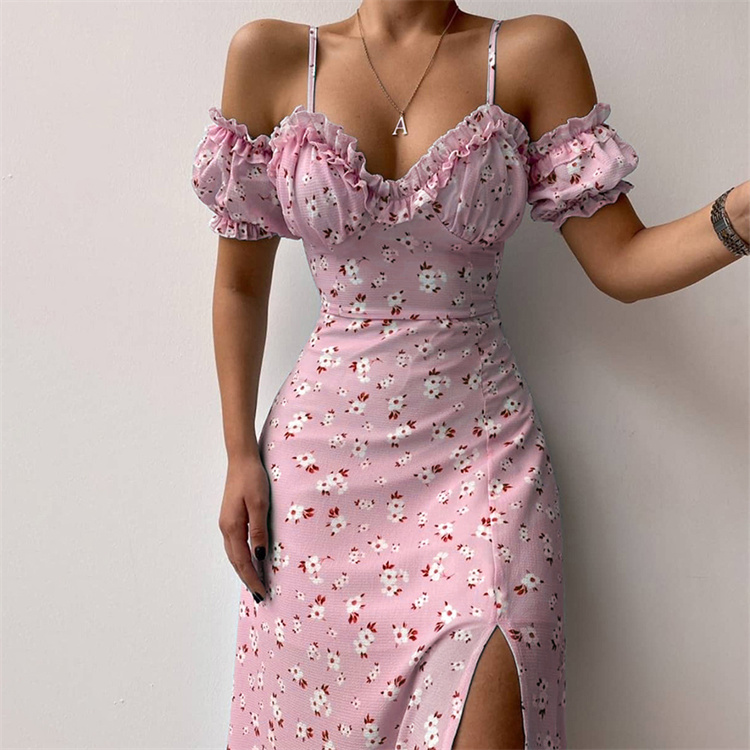simple dress women Simplee Womens Summer Boho Maxi Dresses Lace Short Sleeve Long Flowy Semi Formal Wedding Guest with Pockets (Beige S) at Amazon Women's Clothing store Package Contents Shop Our New Women's Simple