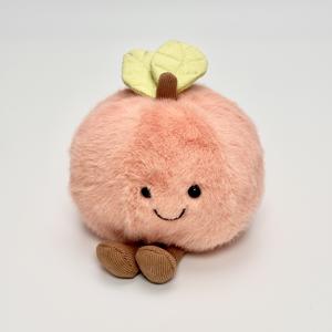 Boneka JELLY CAT Fun Peach Water Peach Cherry Lembut, Boneka Lucu dan Nyaman, Hadiah Boneka Super Lembut, Berbahan Kapas PP dan Jaring untuk Ulang Tahun, UK - Product Image 2