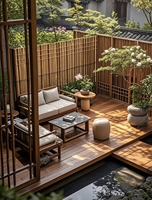 Planches de terrasse en composite bois-plastique de 100 mm de largeur et 25 mm d'épaisseur avec trous carrés, offre en stock, vente en gros