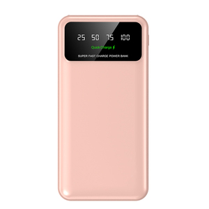 พาวเวอร์แบงค์ PD22.5W ชาร์จเร็วสุดแรง 10000mAh ที่ชาร์จมือถือแบบพกพา ไฟฉาย LED  พอร์ต USB คู่ พาวเวอร์แบงค์แบบกำหนดเองได้ - Product Image 3
