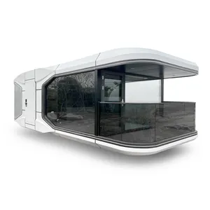Luxury Modern Outdoor Prefabricated Commercial Tiny Space Capsule House