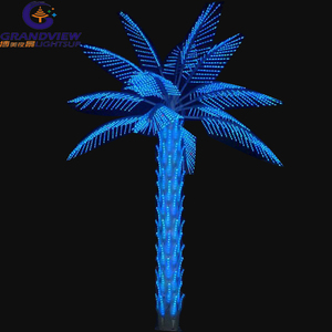 Festival de vacaciones Decoración al aire libre Artificial Led Coco/Palmera Luz - Product Image 2