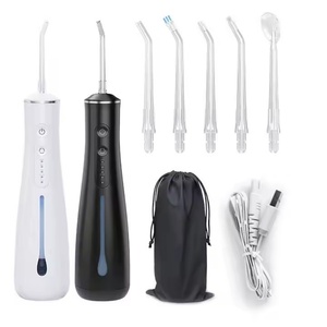 เครื่องทำความสะอาดช่องปากแบบพกพา รุ่นใหม่ล่าสุด ไร้สาย ชาร์จผ่าน USB พร้อมระบบทำความสะอาดฟันด้วยน้ำ มาตรฐาน IPX7 - Product Image 1