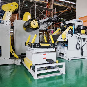 0.3-4.5 मिमी मोटी क्रोमियम-प्लेटेड धातु शीट के लिए हैइवेई भारी शुल्क 3-इन-1 अनकोइलर सीधे फीडर सिस्टम - Product Image 1